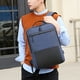 thumbnail image 5 of Backpack travel flight 15.6 laptop, fits 15.6 inch, USB charging port, lightweight foldable, durable polyester, for office use, laptop bag, travel gear, business backpack, portable storage,, 5 of 9