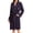 Windsor Navy, variant on RALPH LAUREN Intimates Gray Sleepwear Robe Plus 3X