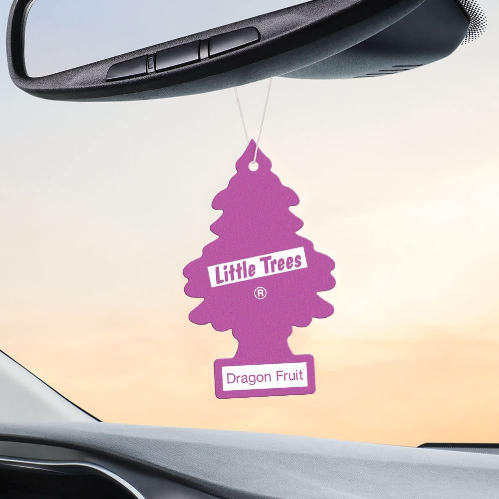 Little Trees Dragon Fruit Hanging Air Freshener for Car & Home 96 Pack!
