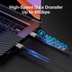 thumbnail image 4 of Cámara con cable Thunderbolt 4, 240 W, 1 m, USB-C, 40 Gbps, 8K/Dual 4K, 4 of 7