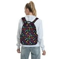 thumbnail image 5 of Yiaed Colorful Dragonflies Print Lightweight Backpack Travel Backpacks Hiking Daypack for Women Men, 5 of 5