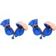 thumbnail image 1 of TQEHS Botas protectoras para patas de perro, antideslizantes, para invierno, con correas reflectantes, impermeables, cálidas, para perros pequeños y medianos, talla K7P8, 1 of 6