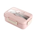 thumbnail image 1 of QualitChoice Microwave Eco-Friendly Children Kids School Office Portable Food Storage Container Lunchbox pink, 1 of 6