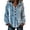 D-Blue328, variant on DHFJKG Velvet Hoodies For Women Ruffle Long Sleeve Button Pullover Sweatshirt Casual Fall Clothes