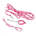 thumbnail image 1 of Arnés de entrenamiento para caminar al aire libre con correa para hámster, ardilla y guinea (rosa y rojo rosa), 1 of 9