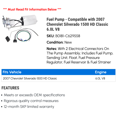 thumbnail image 2 of Fuel Pump - Compatible with 2007 Chevy Silverado 1500 HD Classic 6.0L V8, 2 of 2