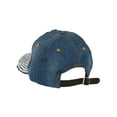 thumbnail image 3 of Top Headwear Bride Studded Shiny Hat - Women's Denim Rhinestone Baseball Cap, Dark Denim, 3 of 4
