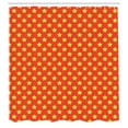 thumbnail image 2 of Ambesonne Stars Shower Curtain, Pop Art Style Comic Motifs, 69"Wx70"L, Yellow Vermilion, 2 of 4