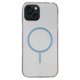 thumbnail image 2 of For iPhone 14 13 Case Compatible with MagSafe Clear Slim PC Phone Back Cover - Transparent Purple, 2 of 5