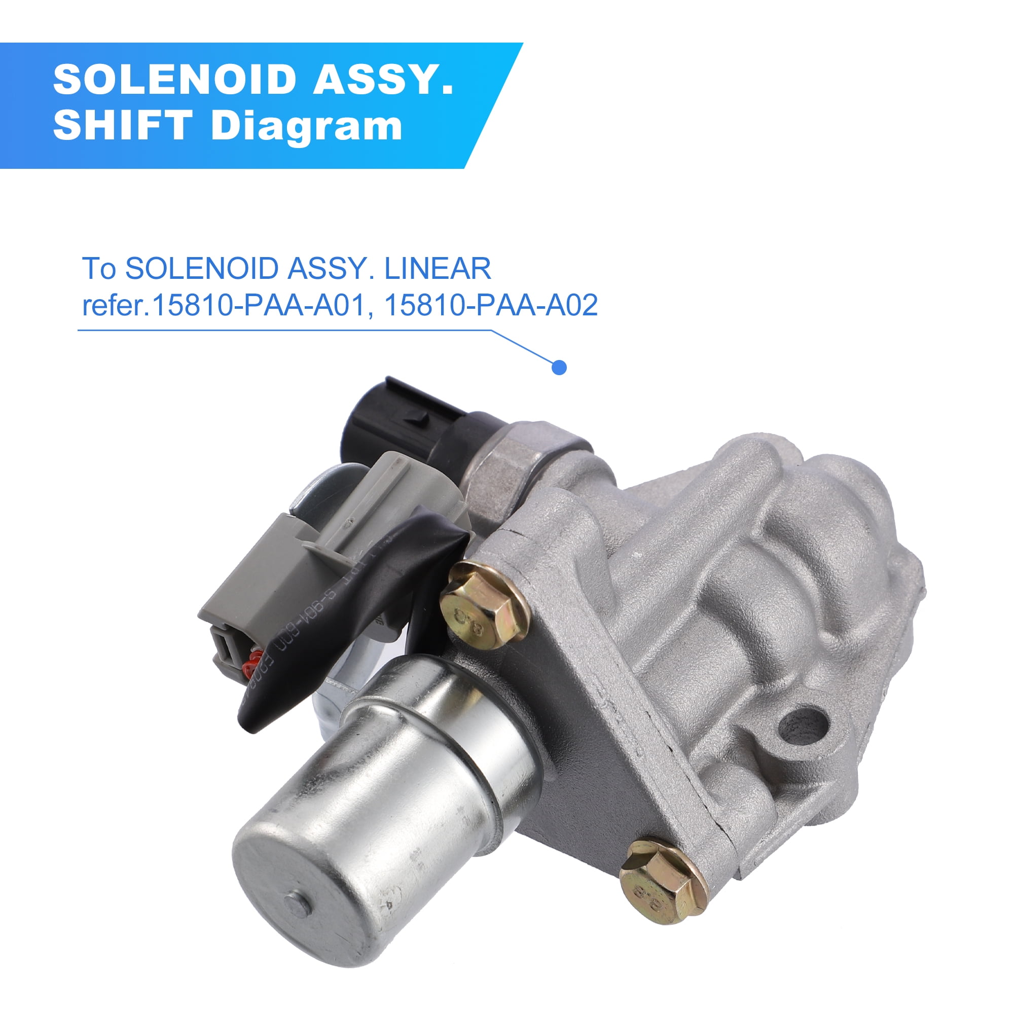 Unique Bargains Transmission Shift Solenoid for Honda Accord and Odyssey 1998-2002