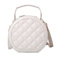 thumbnail image 2 of Bolsa Bolso bandolera pequeño y redondo para mujer, bandolera portátil Lingge Tmvgtek Para estrenar, 2 of 9