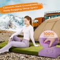 thumbnail image 2 of Colchoneta de Camping BDEUS de Espuma Viscoelástica 7.62 cm Impermeable, 2 of 9