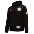 thumbnail image 2 of Men's Mitchell & Ness  Black Golden State Warriors Hardwood Classics Blackout Collection Pullover Hoodie, 2 of 7