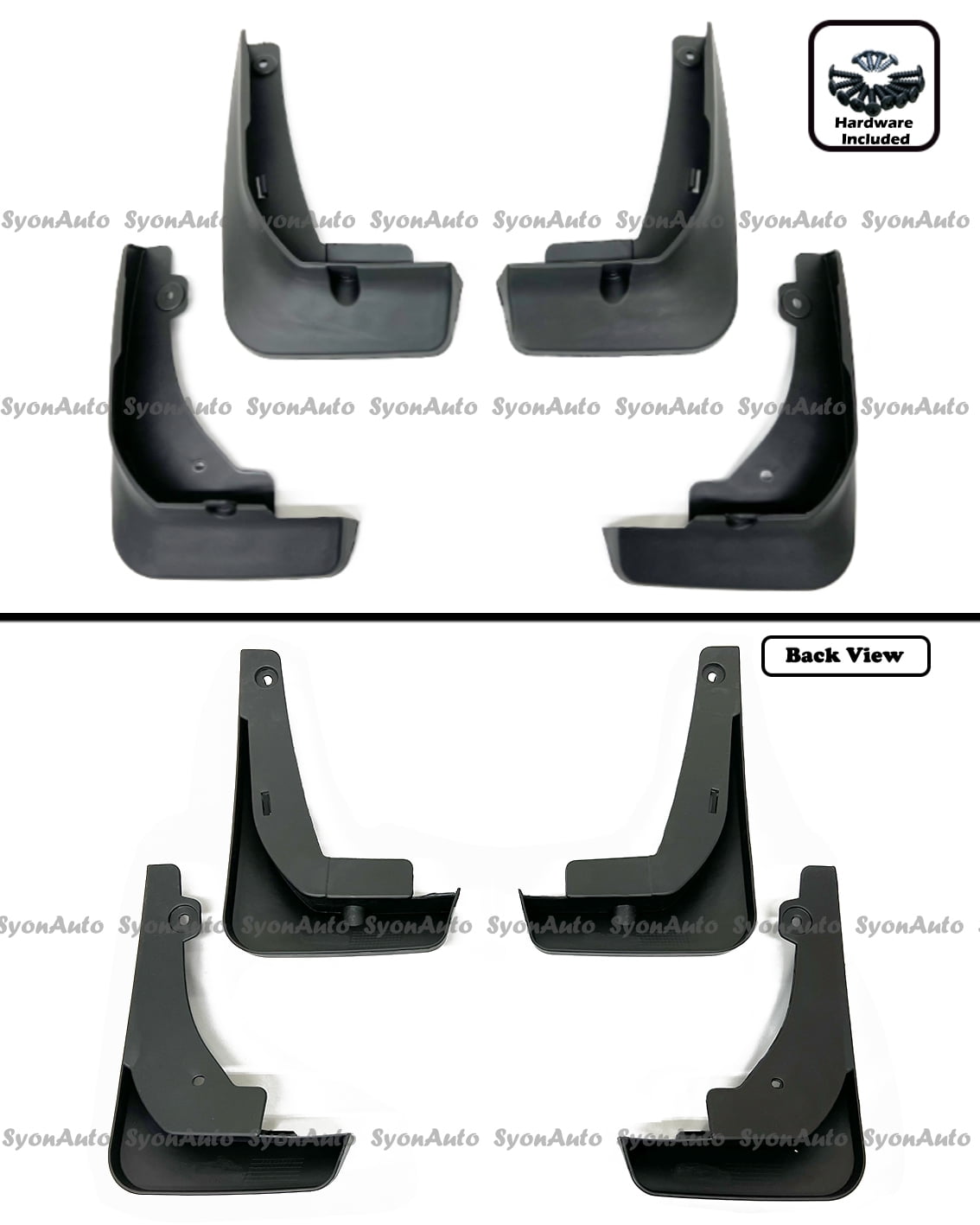 FITS 2022+ TOYOTA COROLLA CROSS DIRECT FIT OE STYLE MUD FLAPS SPLASH GUARDS SET