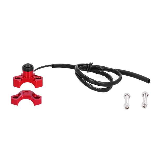 Interruptor de Asesinato de Motocicleta, Interruptor de Motor de Motocicleta Duradera Conveniente para Motocicletas Atv Scooters Quad