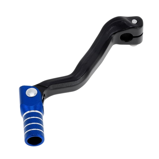 Palanca de cambio de motocicleta plegable para Bosuer M4, palanca de cambio de pedal, color negro, azul y tono plateado