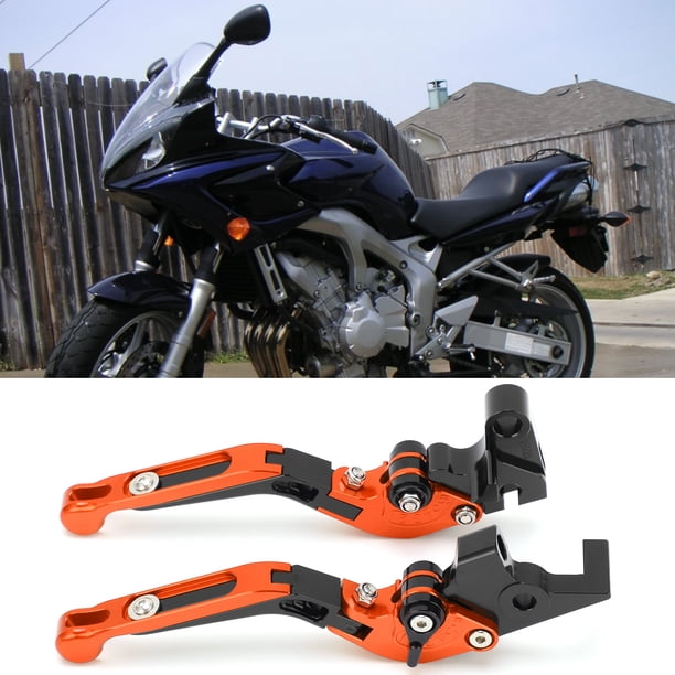 Palancas de freno 2x Palancas de freno de motocicleta Reemplazo de aleación de aluminio CNC ajustable para XJ6 DIVERSION 2009-2015 ANGGREK Otros