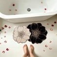 thumbnail image 6 of Floral Diatomaceous Earth Bath Mat, Quick Dry Bathroom Rug, 16 x 24 Inch French Floral Floor Mat for Shower Sink Vanity and Entryway, Absorbent Layered Surface with Scalloped Outline, 6 of 8