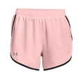 thumbnail image 2 of Under Armour Women's Fly By 2.0 Running Shorts Pink Size Large, 2 of 2