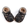 thumbnail image 6 of Gyratedream 0-18M Toddler Baby Girls Solid Color Leather Princess Sandals Summer Shoes, 6 of 6