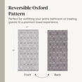 thumbnail image 3 of Modern Threads Oxford 6-Piece Yarn Dyed Adult Cotton Bath Towel Set, Gray, 3 of 7