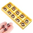 thumbnail image 1 of 10Pcs Ccmt09T304 Inserts en Carbure Ccmt 09 T3 / Ccmt32.51 Insert, 1 of 8