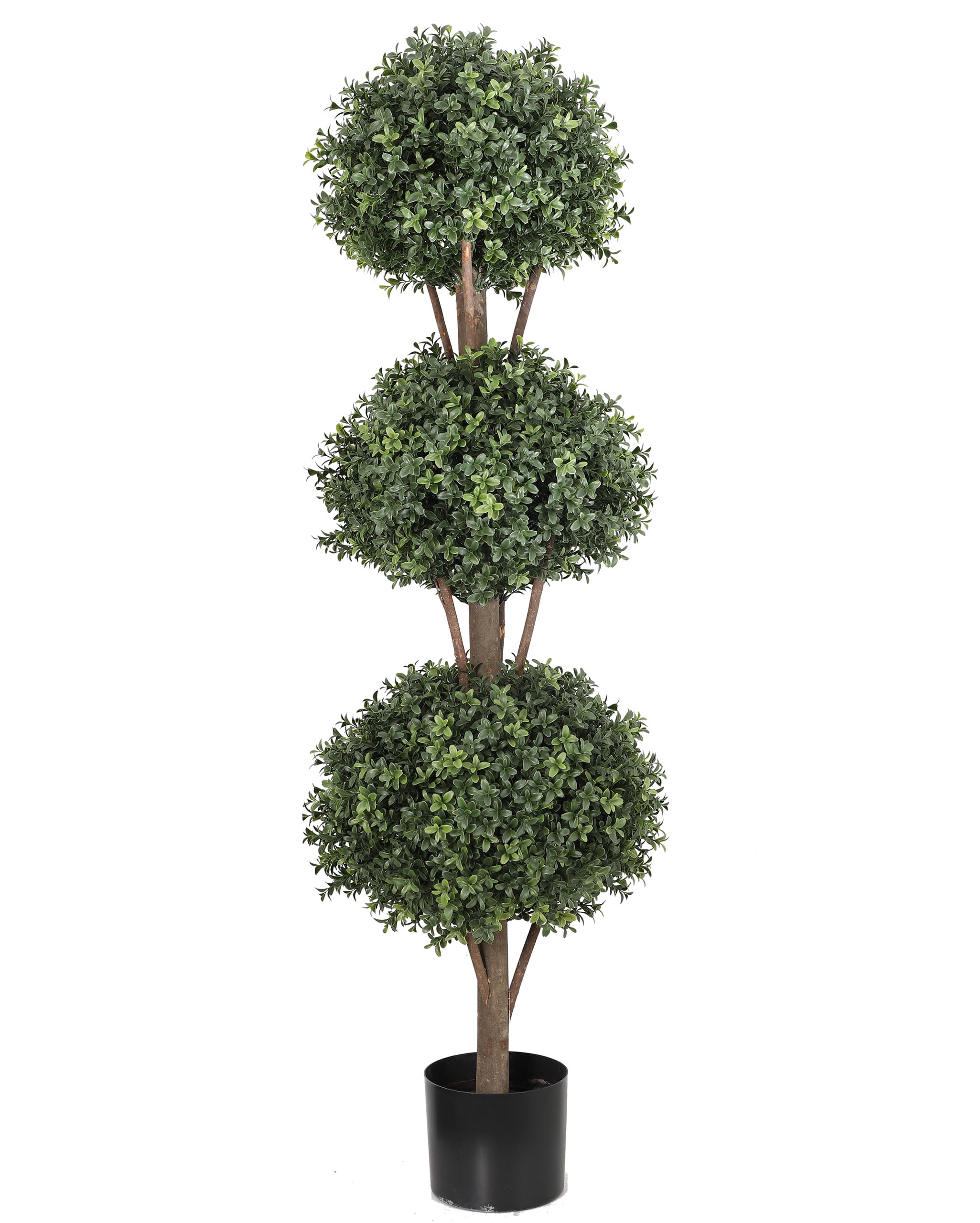 4.6ft Artificial Topiary Tree,Fake Trees for Outdoor and Indoor Decor