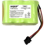 HQRP Battery Compatible with Pyle PUCRC15 PUCRC17 PUCRC15BAT Pure Clean Smart Robot Vacuum Automatic Floor Cleaner PUCRC15BATPART FD-RSW-7.2