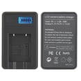 thumbnail image 4 of LAFGUR Camera Battery Charger,NP-45/ Li-40B Single Charger USB Charging With LED Screen Display For NP-45/ Li-40B Battery For Outdoor Travel/Business., 4 of 8
