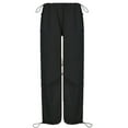 thumbnail image 3 of SNKSDGM Women's Plus Sweatpants Women Plus Size Tall Womens Linen Pants Long Length Tall 34 Inseam Womens Trousers High Waist Wide Leg Trouser Fit Loose Work Long Pants, 3 of 4