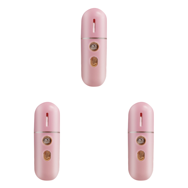 Humidificador facial Calma la piel Mini humidificador para mujer Chica Regalo Rosa