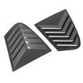 thumbnail image 1 of Rear Side Window Louver Fits for 5 Series G30 2018 to 2023 Matte Black Sun Shade Vent Cover with Aggressive Racing Look Lightweight and Scratch Resistant, 1 of 7