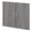 Platinum Gray, variant on Pemberly Row 2 Door Kit for Bookcase in Storm Gray - Engineered Wood