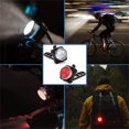 thumbnail image 4 of USB Rechargeable Bike Lights Set，Super Bright Bike Light Front and Back, Waterproof Bicycle Lights Bike Lights Front and Back, USB Rechargeable Waterproof Bicycle Light Set, 4 of 5
