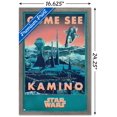 thumbnail image 3 of Star Wars: Kamino - Come See Kamino Wall Poster, 14.725" x 22.375" Framed, 3 of 5