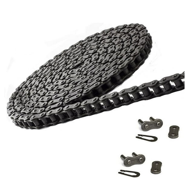 Jeremywell 25H Heavy Duty Roller Chain 10 Feet with 2 Connecting Links