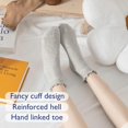 thumbnail image 6 of 6 Pairs of Ruffle Socks Women, Ruffle Turn-Cuff Casual Cute Girl Ruffle Socks Breathable Cool Ruffle Ankle Socks, 6 of 7