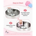 thumbnail image 6 of KFFKFF Commercial Cotton Candy Machine, 1000W Electric Floss Maker with 15-Inch Stainless Steel Bowl and Sugar Scoop, Suitable for Hard Candy, Perfect for Home, Kids' Birthdays, and Family Gatherings, 6 of 9