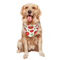 thumbnail image 5 of Disketp Fresh Red Tomato Dog Bandanas 1PC Triangle Adjustable Puppy Bandana Bib Handkerchief for Large Medium Girl Dogs Pets Gift, 5 of 6