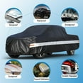 thumbnail image 6 of 10 LayersPickup Truck Cover Waterproof All Weather, Full Exterior Truck Car Covers Snow Sun Protection, Fit Ford F-150 250 350,Chevy Silverado,GMC Sierra,Dodge RAM 1500 ect (up to 240 inch), 6 of 7