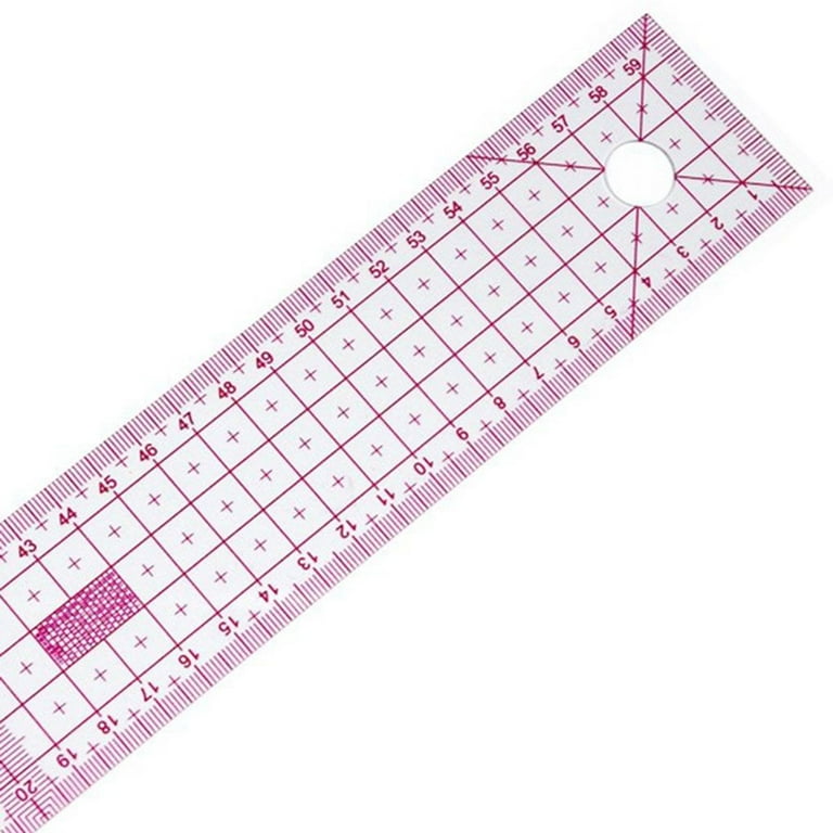 Metric Transparent Ruler