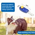 thumbnail image 7 of Long Dog Leash with Recall Clickers for Small, Medium and Large Dogs or Cats Training, Walking, Camping (20 Feet, Blue), 7 of 7