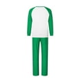 thumbnail image 4 of Meihuid Christmas Family Pajamas Set Reindeer Pattern Tops And Pants, 4 of 10