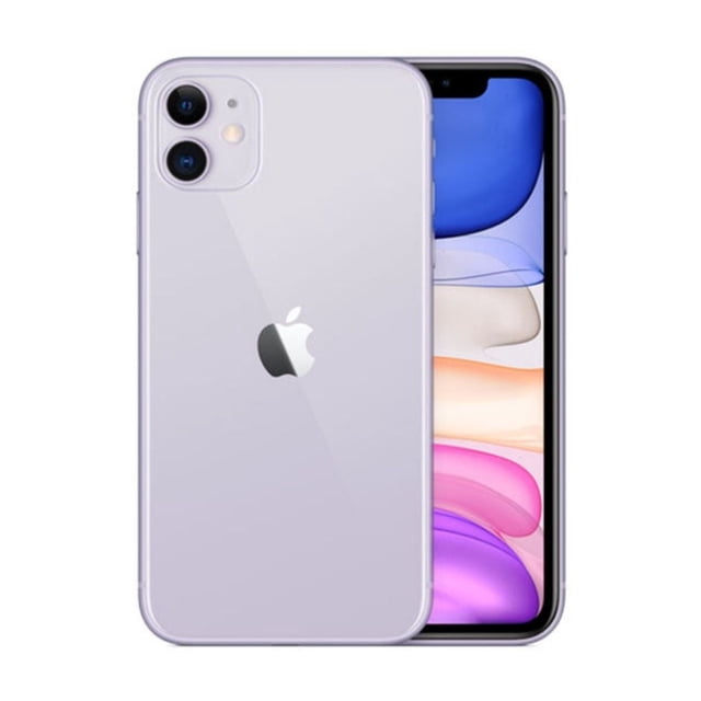 Reacondicionado Apple iPhone 11 A2111 (Totalmente desbloqueado) 64GB Morado (Grado A)