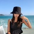 thumbnail image 2 of Chapeaux de Randonnée pour Femmes Casque Rigide avec Visière Rétractable Chapeaux Mode Équipement Chapeau Visière Courbée Chapeau de Cowboy Chapeaux pour Femmes sous-Visière Tendance pour la Plage Chapeau Haut de Gamme Chapeaux de Soleil pour Femmes Hommes Été Grand Bord Plage, 2 of 3