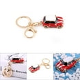 thumbnail image 5 of Car Key Chain, Pendant Accessory Elegant Design Alloy Classic 3D Hollow Carved Simulation Mini Sporty Car , Durable Bag Charm Pendant Gift Perfect For Key  Handbag Phone, 5 of 5