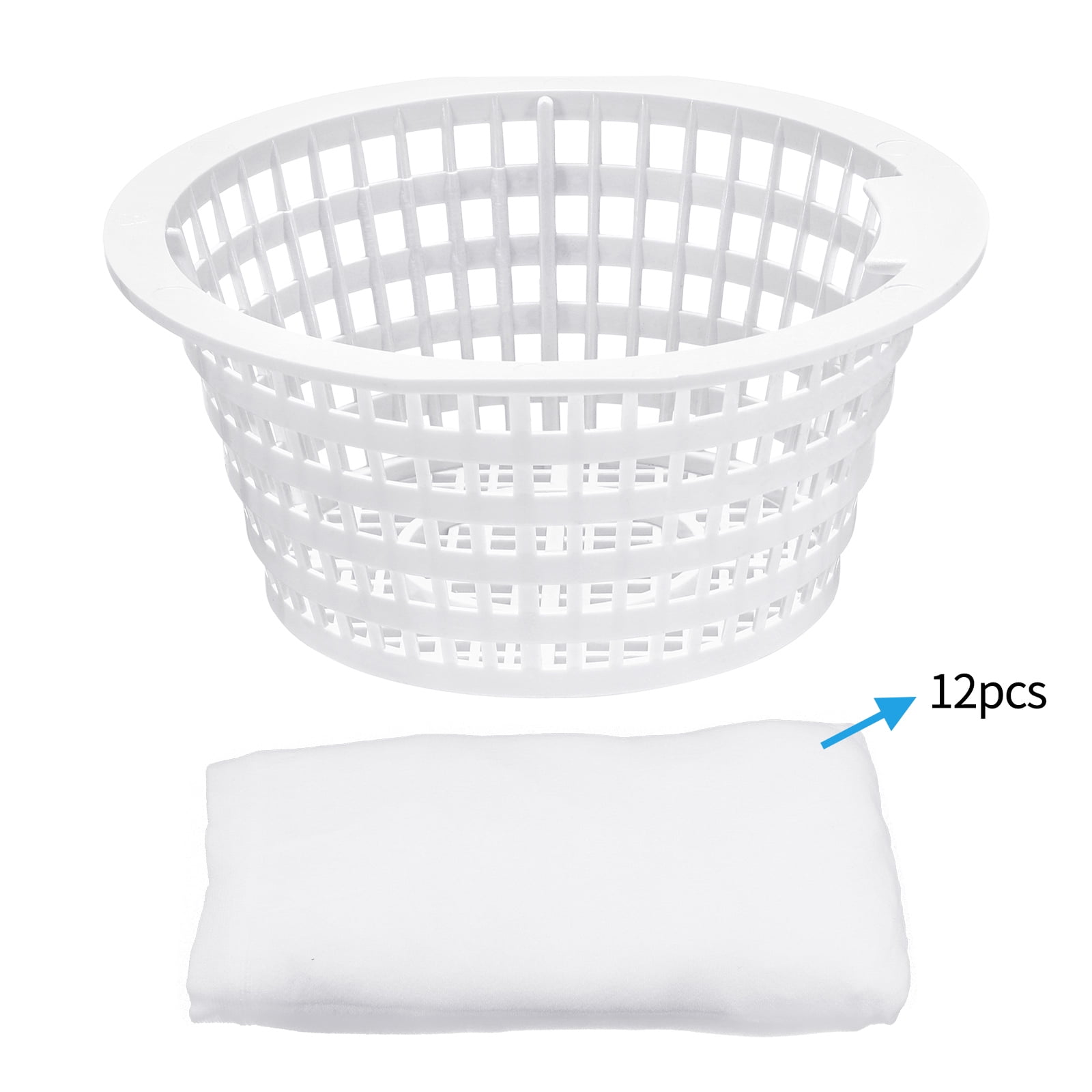 Skimmer Basket Pool Supplies Skimmer Pool Skimmer Sock Filter Saver With 12pcs Filter Bag