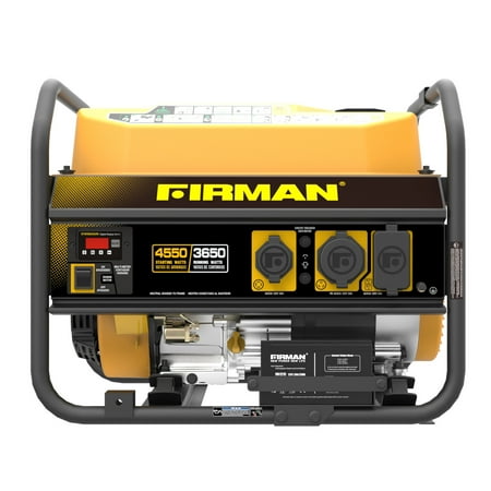 FIRMAN P03601 4550/3650 Watt Gas Recoil Start Generator cETL CARB