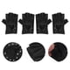 thumbnail image 3 of ColoMX 2 pares de guantes sin dedos para niños: guantes de baile sin dedos para niños - Mitones de poliuretano calados con adornos brillantes para fiestas de Halloween., 3 of 7