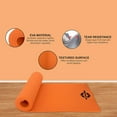 thumbnail image 6 of Nivia 1454OR 10 mm Anti-Skid Yoga Mat - Orange, 6 of 7
